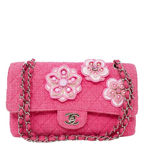 chanel floral bag